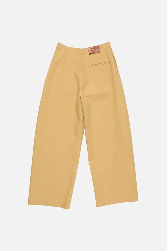 Satin trousers