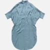 Satin tunic dress
