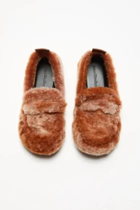 Shearling loafers