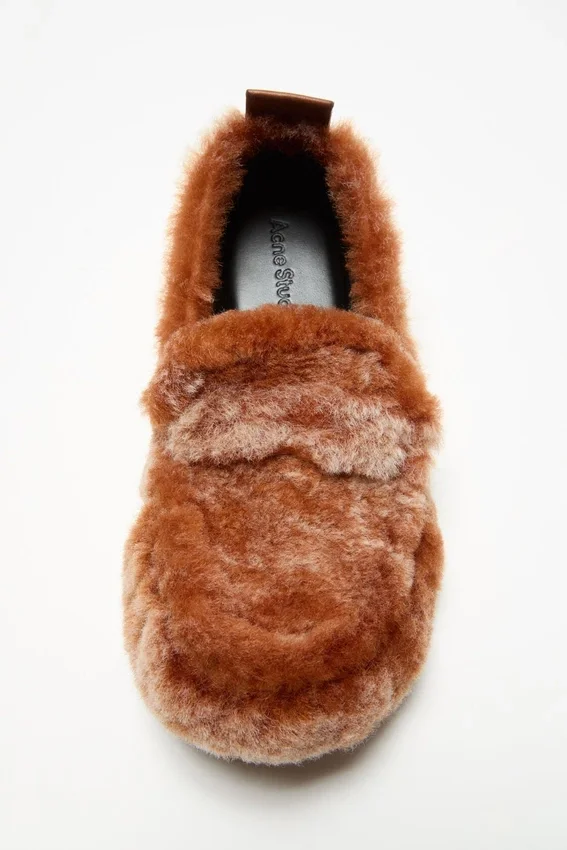 Shearling loafers
