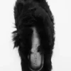 Shearling sandals