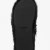 Shearling sandals