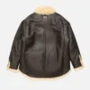 Shearling shirt jacket