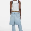 Sheer logo tank top