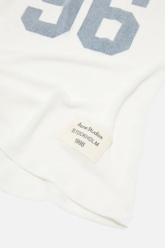 Sheer logo tank top