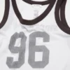 Sheer logo tank top