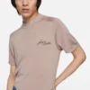 Short-sleeve knit