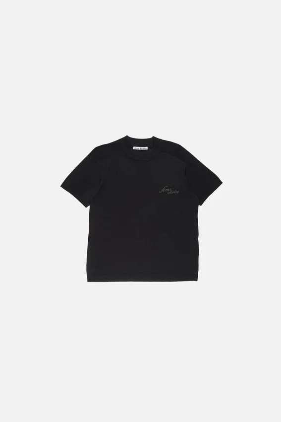 Short-sleeve knit