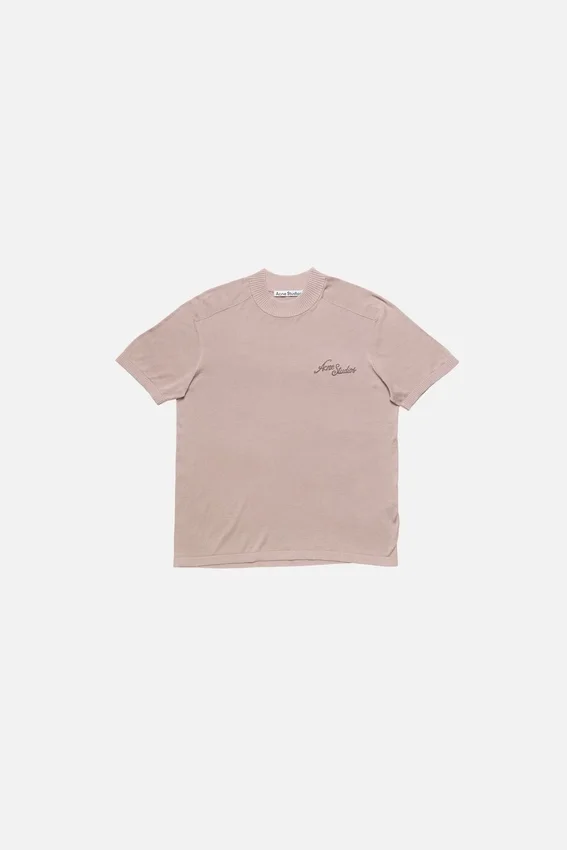 Short-sleeve knit