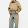 Short trench coat