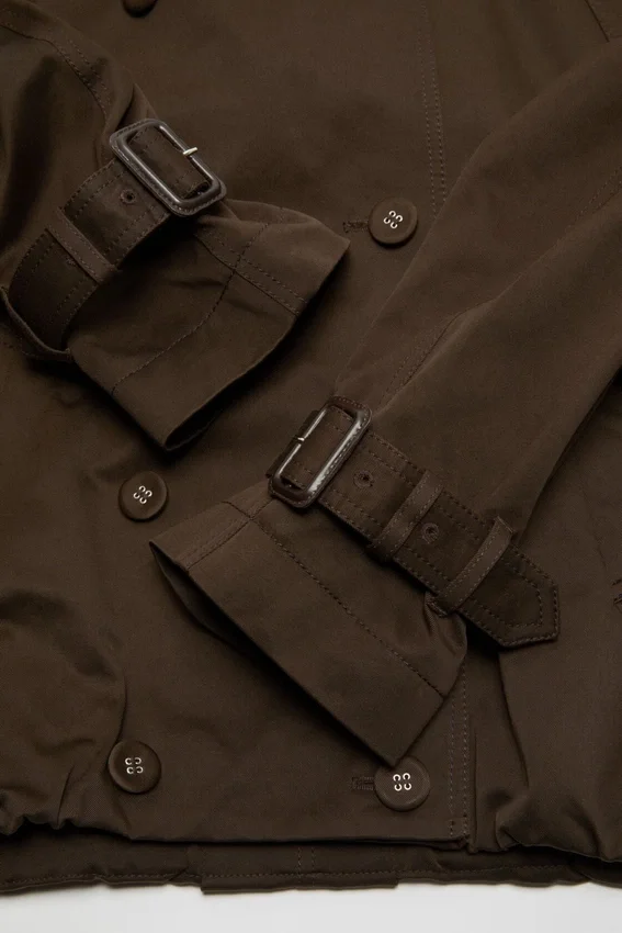 Short trench coat