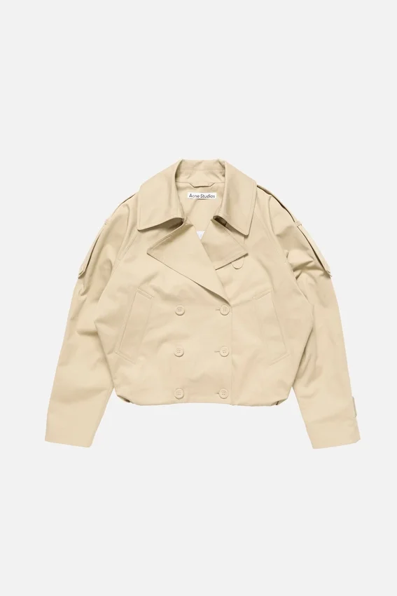 Short trench coat