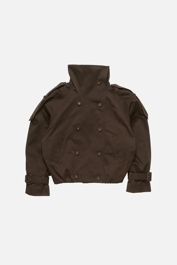 Short trench coat