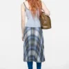 Silk knit tank top