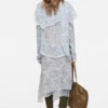 Silk paisley blouse