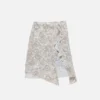 Silk paisley skirt