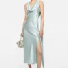 Silk tunic dress