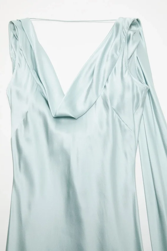 Silk tunic dress