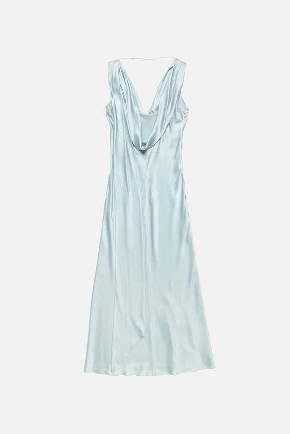 Silk tunic dress
