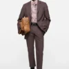 Single-breasted suit jacket