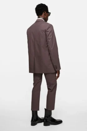 Single-breasted suit jacket