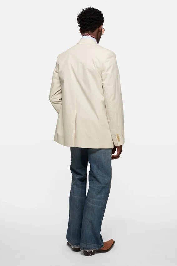 Single-breasted suit jacket