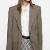 Single-breasted suit jacket