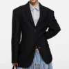 Single-breasted suit jacket