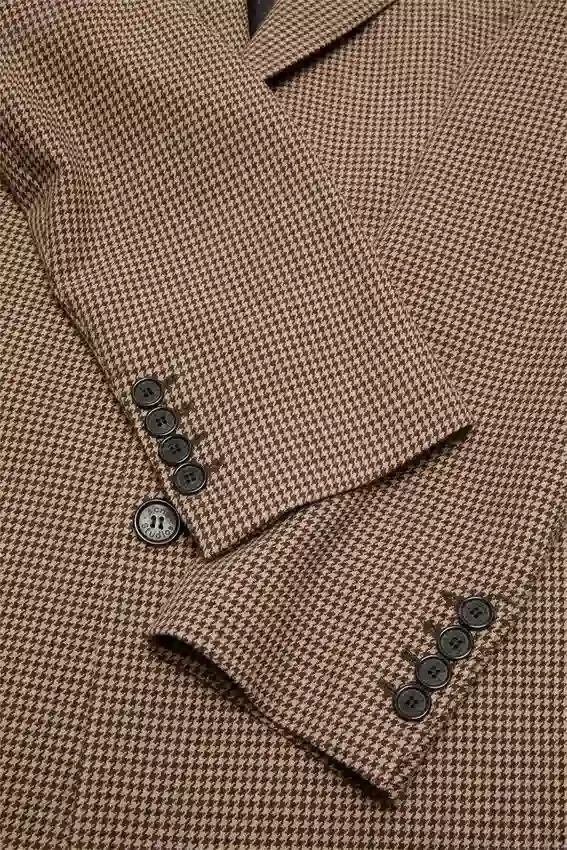 Single-Breasted Wool Coat