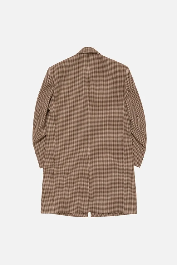 Single-Breasted Wool Coat