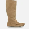 Slouch saddle boots