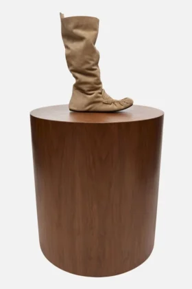 Slouch saddle boots