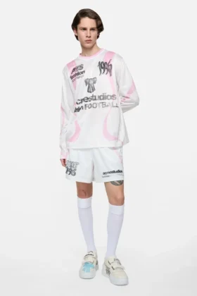 Sports jersey graphic t-shirt