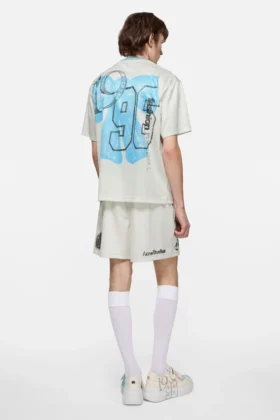 Sports jersey graphic t-shirt