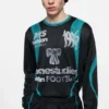 Sports jersey graphic t-shirt