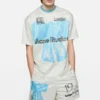 Sports jersey graphic t-shirt
