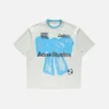 Sports jersey graphic t-shirt