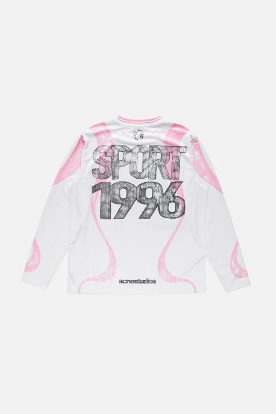 Sports jersey graphic t-shirt