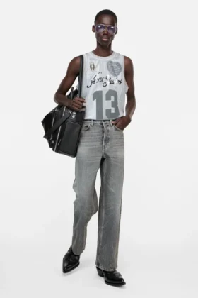 Sports jersey tank top