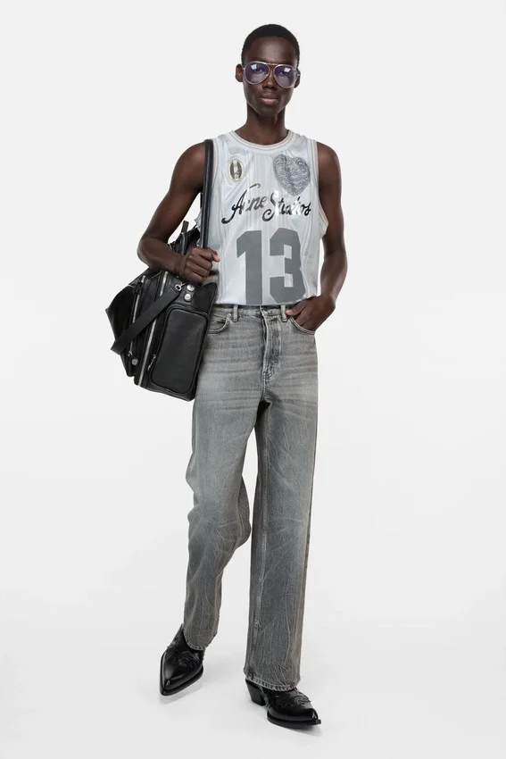 Sports jersey tank top