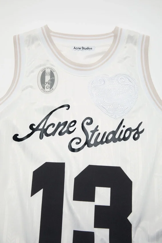 Sports jersey tank top