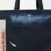 Spray logo shopper tote