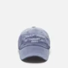 Sprayed logo cap