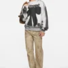 Sprayed logo sweatshirt