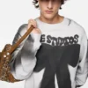 Sprayed logo sweatshirt