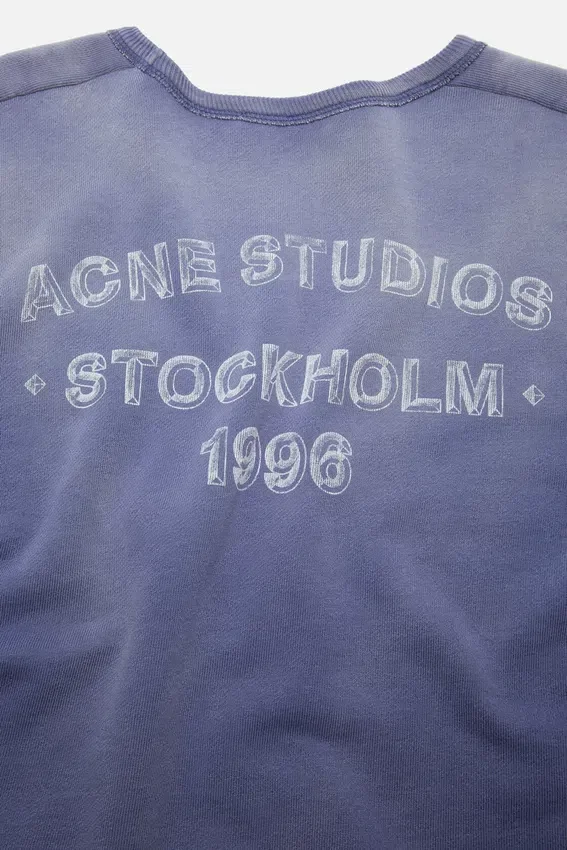 Sprayed logo sweatshirt