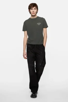 Sprayed logo t-shirt