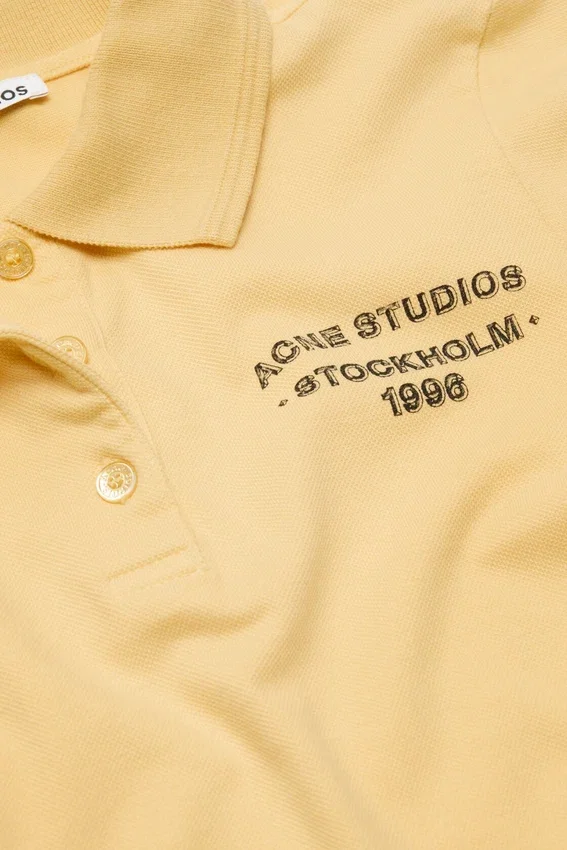Sprayed polo t-shirt