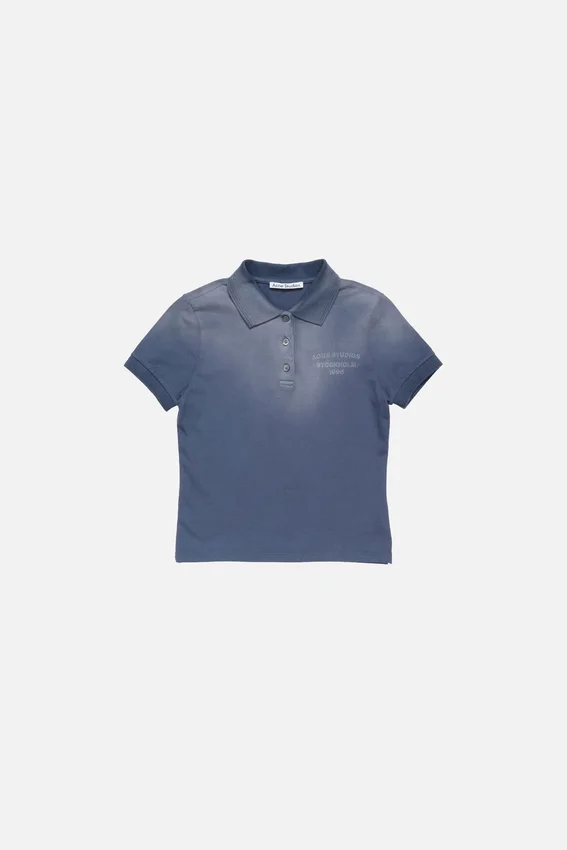 Sprayed polo t-shirt