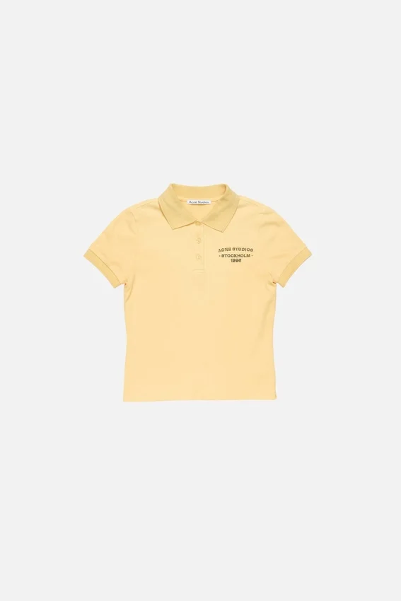 Sprayed polo t-shirt